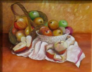 Voir le détail de cette oeuvre: Pommes à gogo
